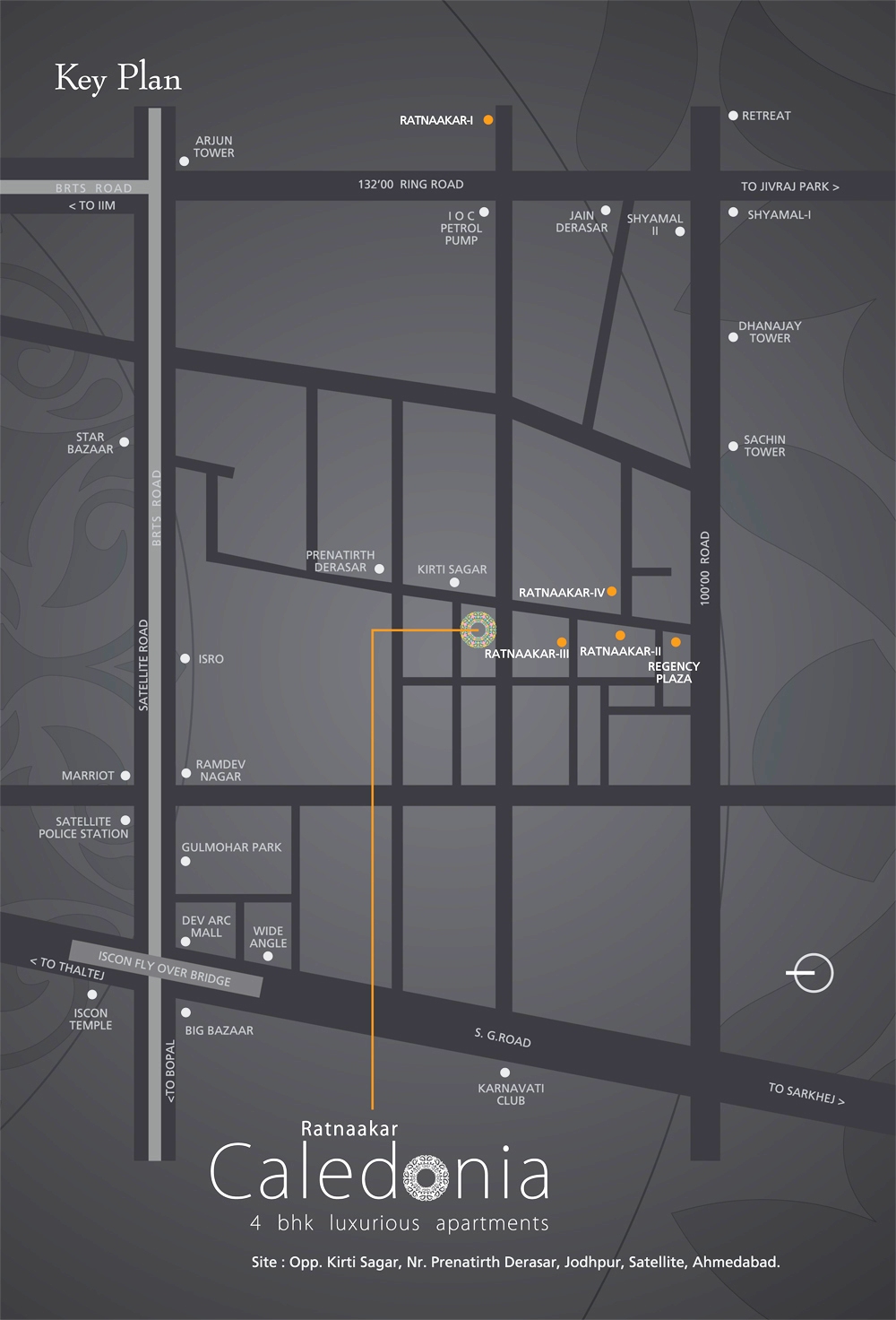  Ratnaakar Caledonia Location Map Image