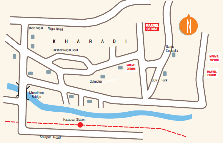 Marvel Cerise Location Map Image