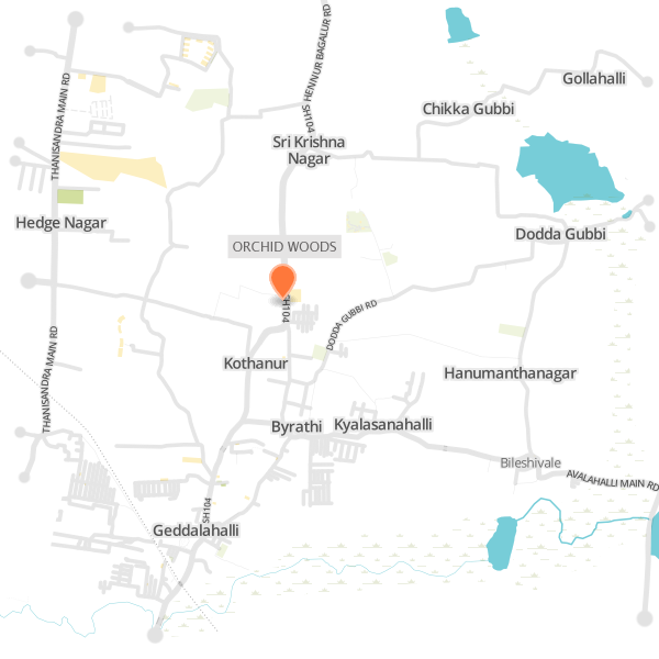 Goyal & Co | Hariyana . Goyal Orchid Woods Location Map Image
