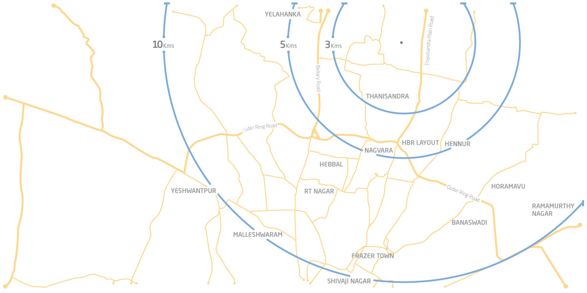Goyal & Co | Hariyana . Goyal Footprints Location Map Image