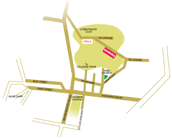 Marvel Ganga Sangria Location Map Image