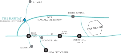 Newgrowth The Habitat Location Map Image