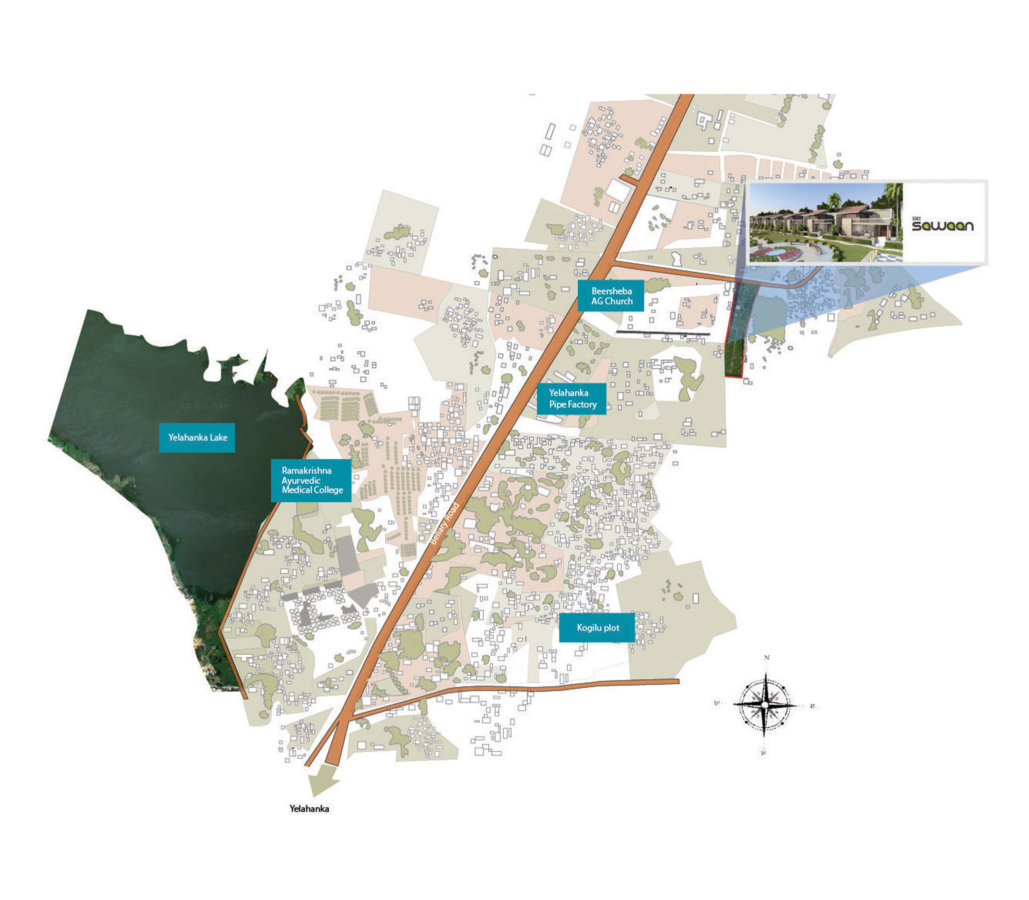 Rmz Corp Rmz Sawaan Location Map Image