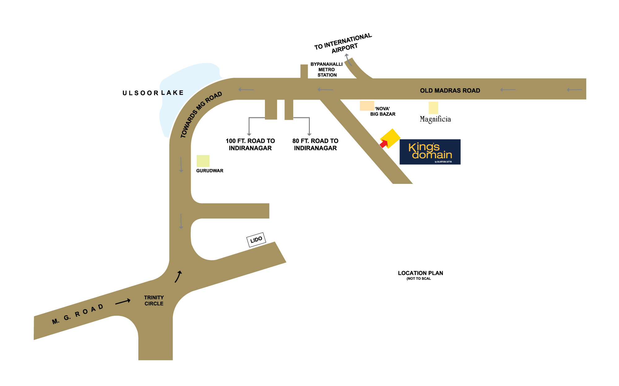 Salarpuria Kings Domain Location Map Image