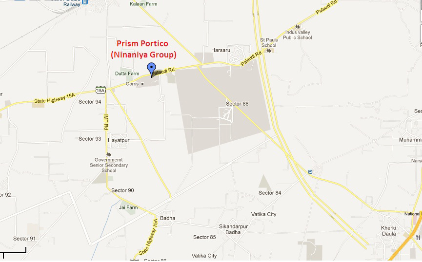 Ninaniya Prism Portico Location Map Image