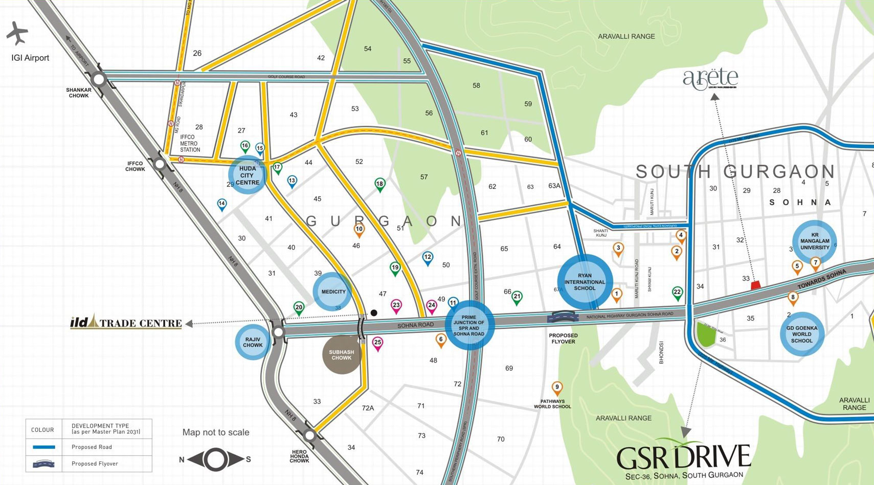 ILD GSR Drive Location Map Image