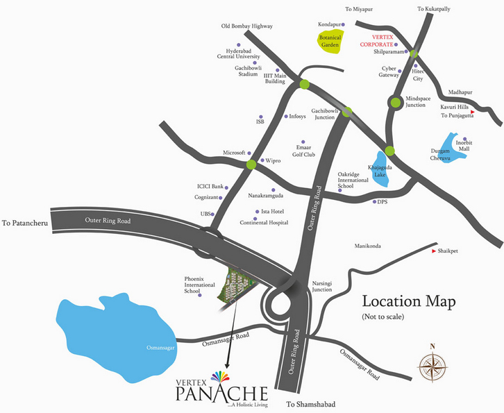 Vertex Panache Location Map Image