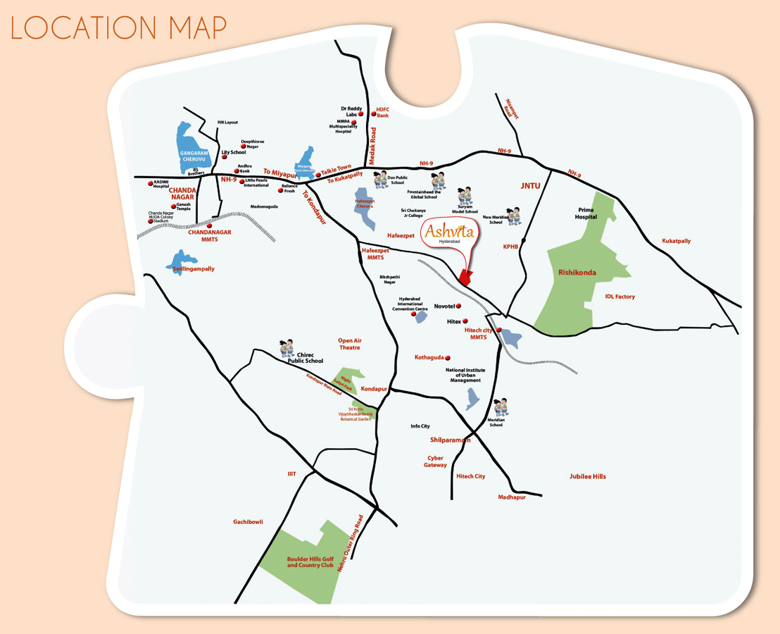 Mahindra Ashvita Location Map Image