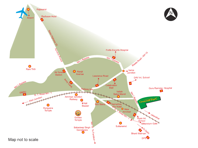 Sare Homes Sare Crescent Parc Location Map Image