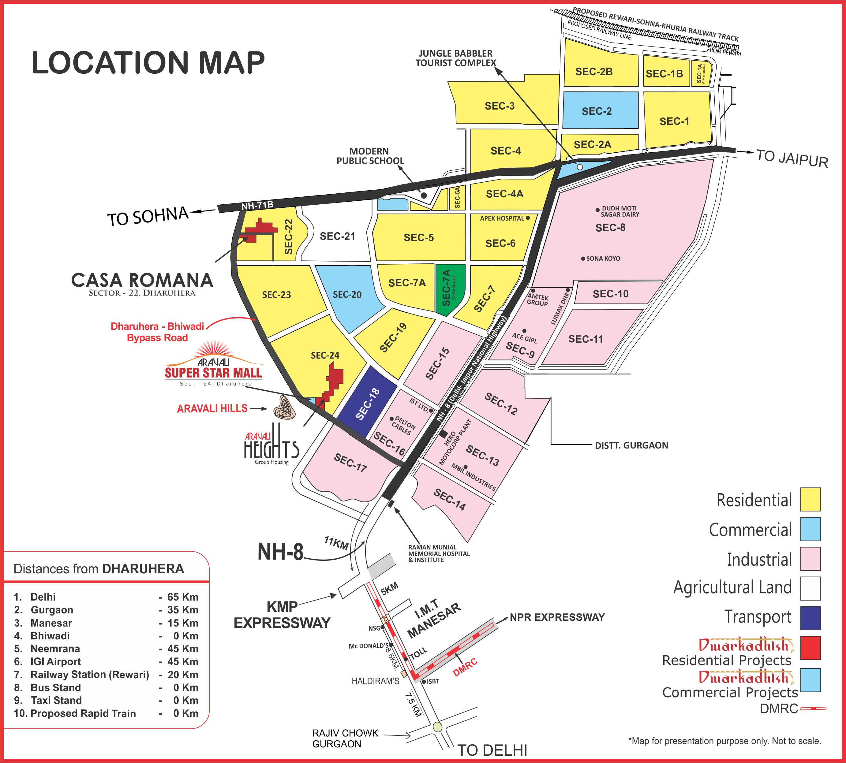  Casa Romana Location Map Image