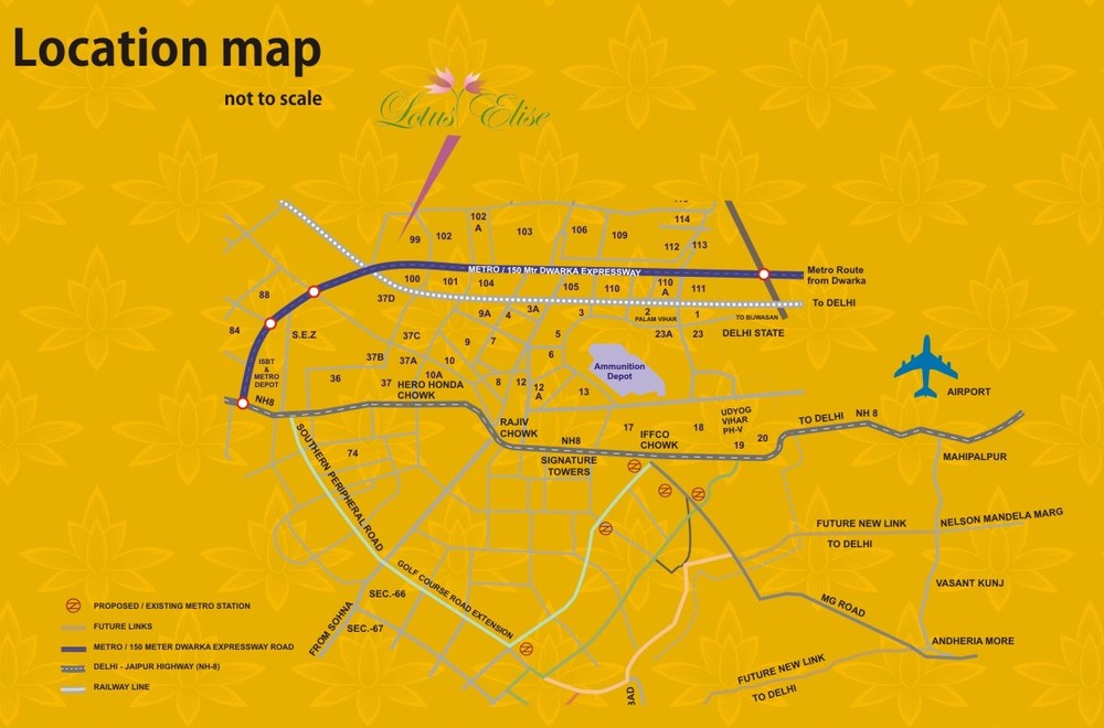 Lotus Elise Location Map Image