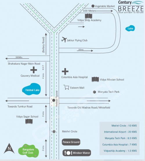  Breeze Location Map Image