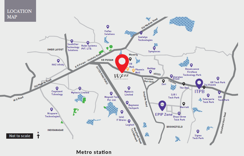 Ozone WF48 Location Map Image