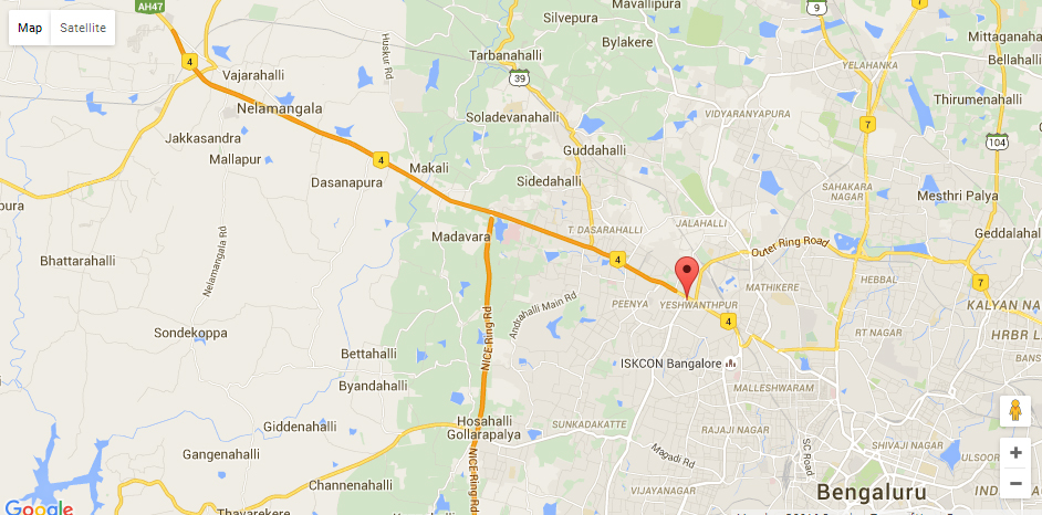 Jain Heights Grand West Location Map Image