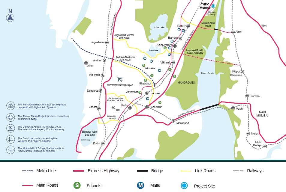 Tata Gateway Towers Location Map Image