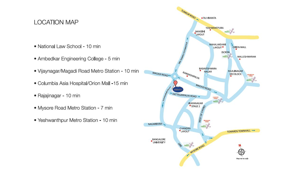 Salarpuria Sattva Anugraha Location Map Image