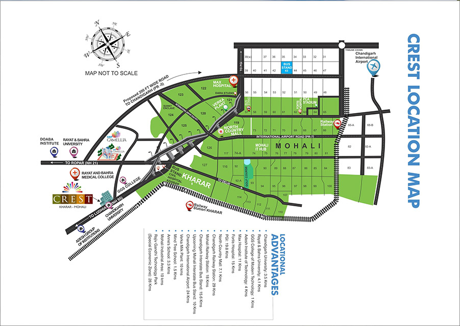 GBP Crest Location Map Image