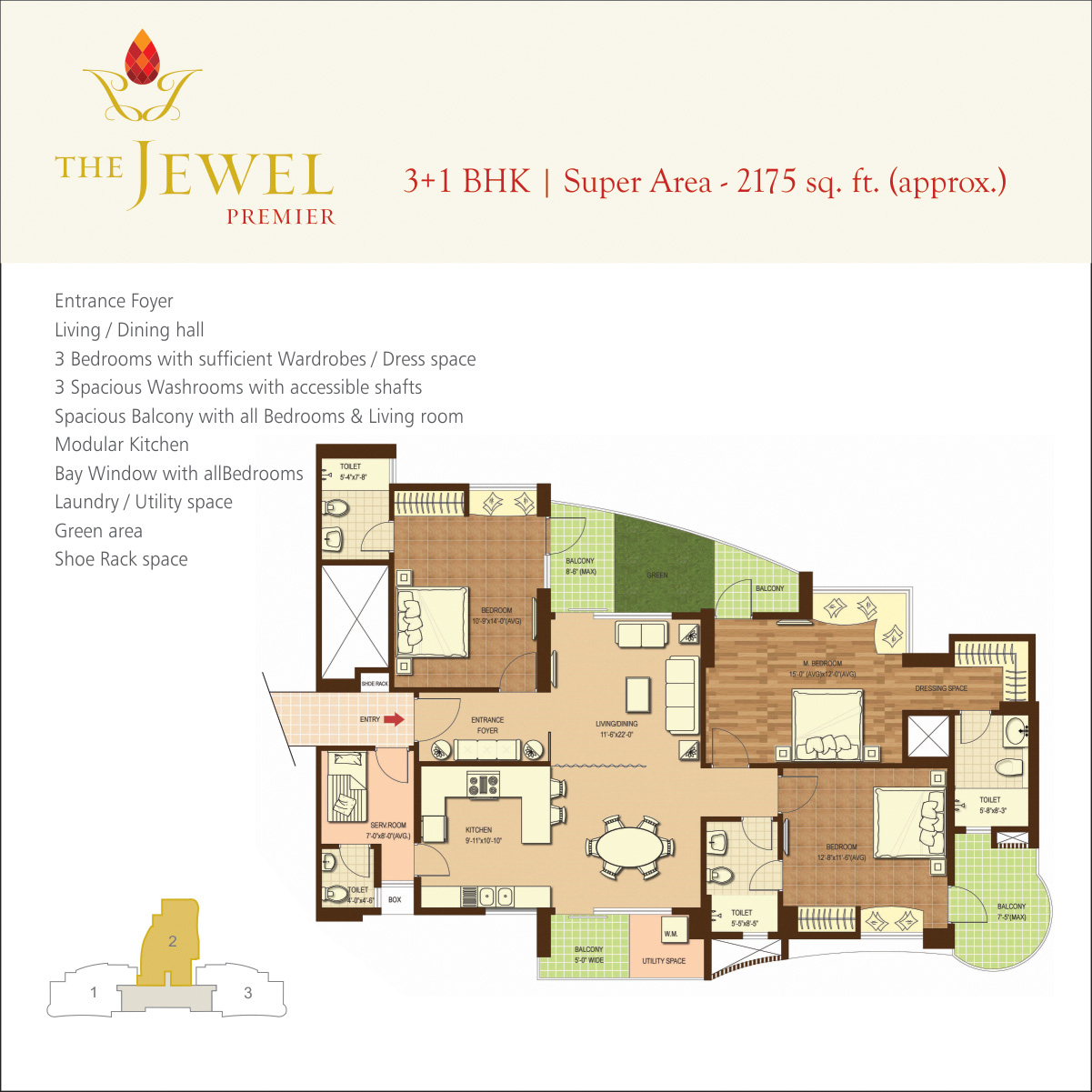The Jewel of Noida in Sector 75, Noida 360 Realtors