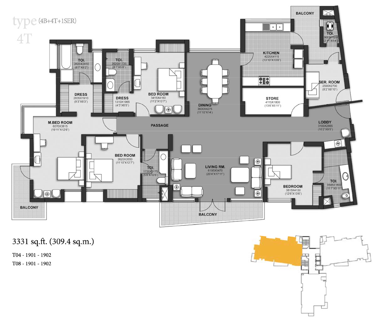 Unitech Harmony in Sector 50 Gurgaon Price, Floor Plan, Brochure