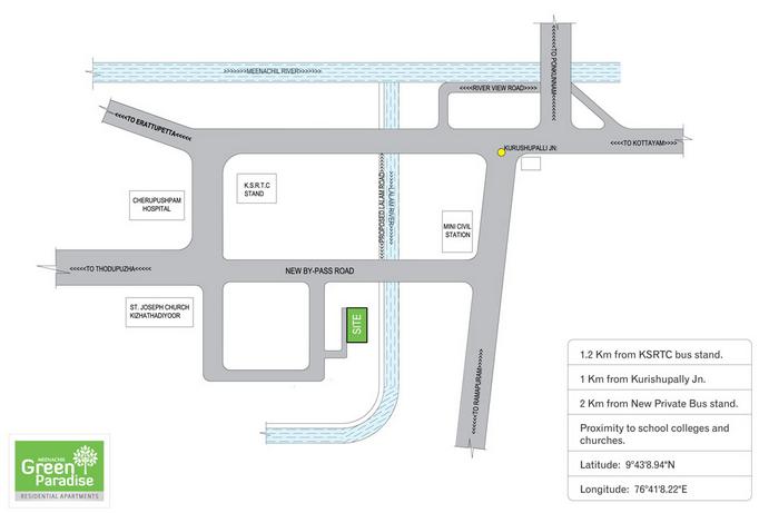  Green Paradise Location Map Image