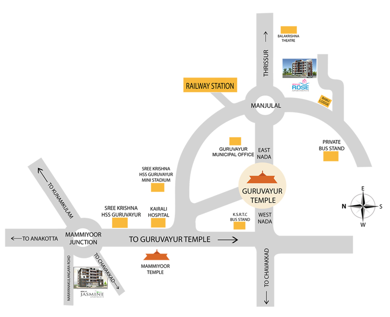  Jasmine Apartments Location Map Image