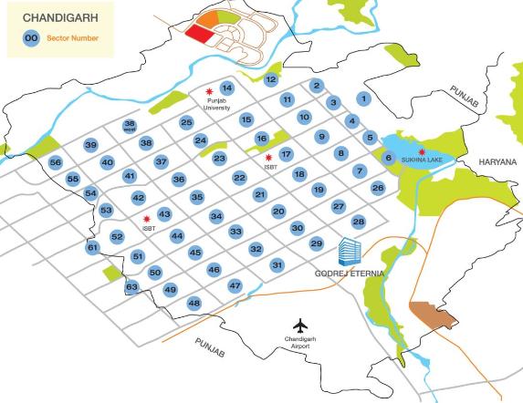 Godrej Eternia Location Map Image