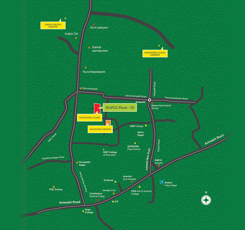  Maple Location Map Image