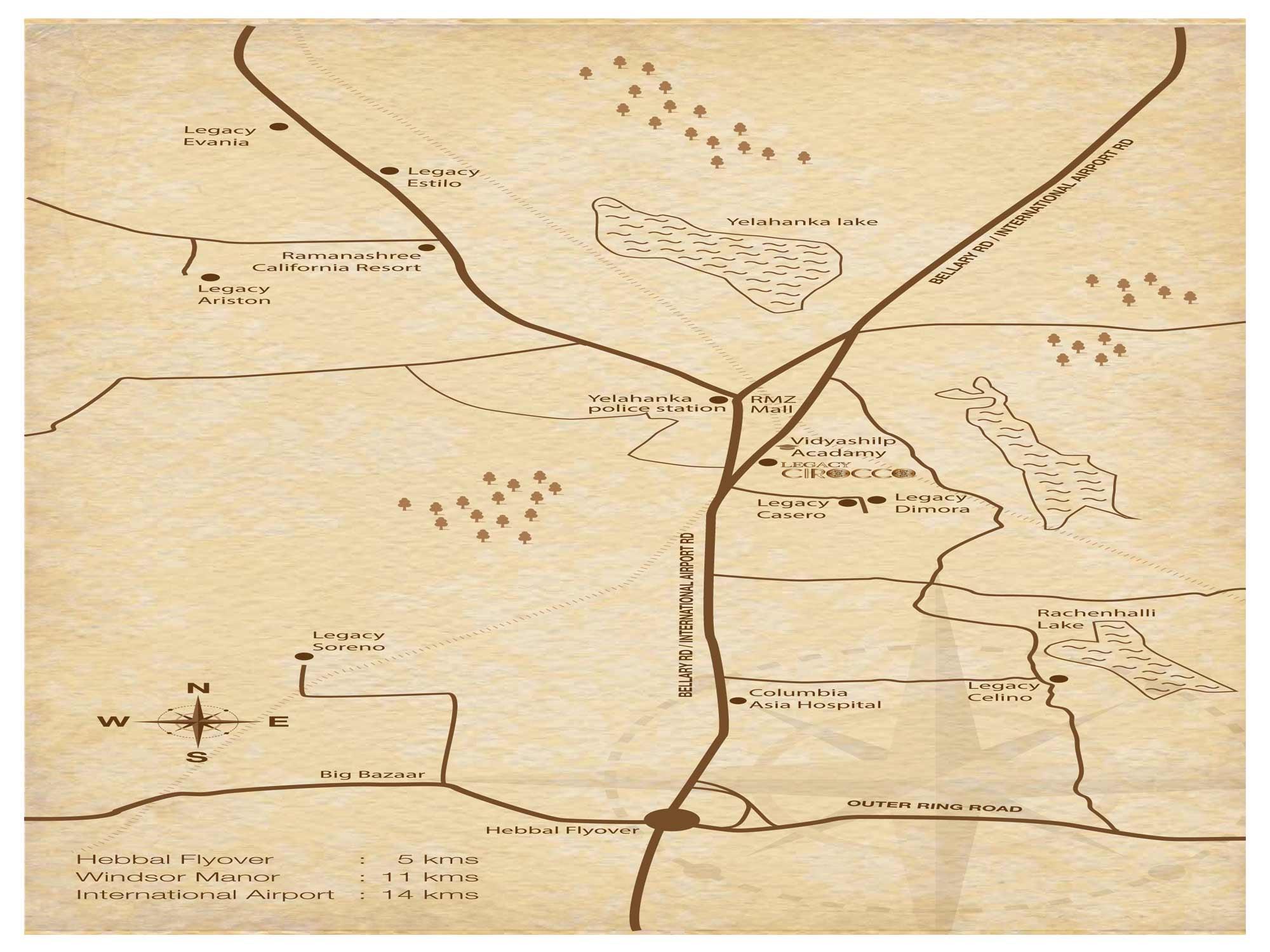  Cirocco Location Map Image