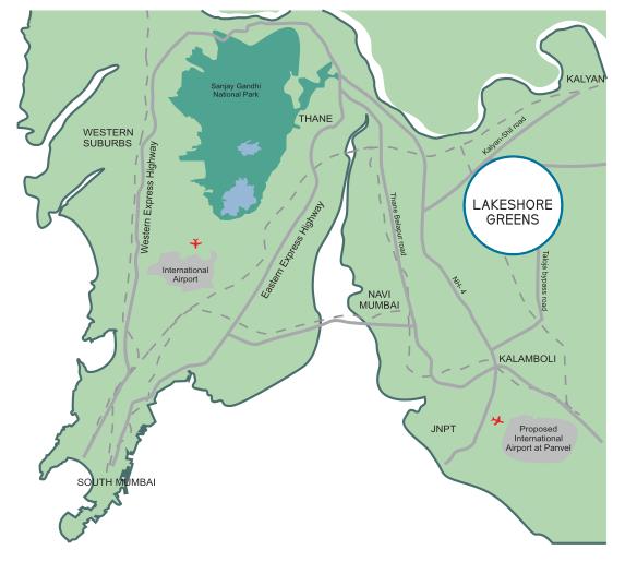 Lodha Casa Marvella Location Map Image