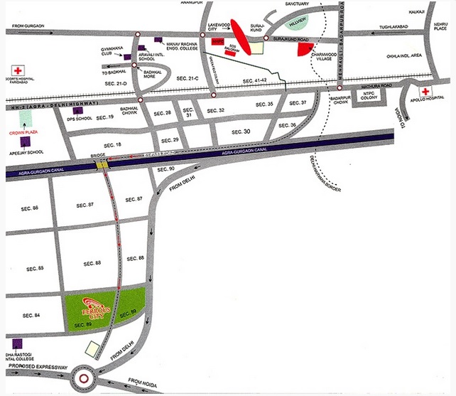 Ferrous City Phase I Location Map Image
