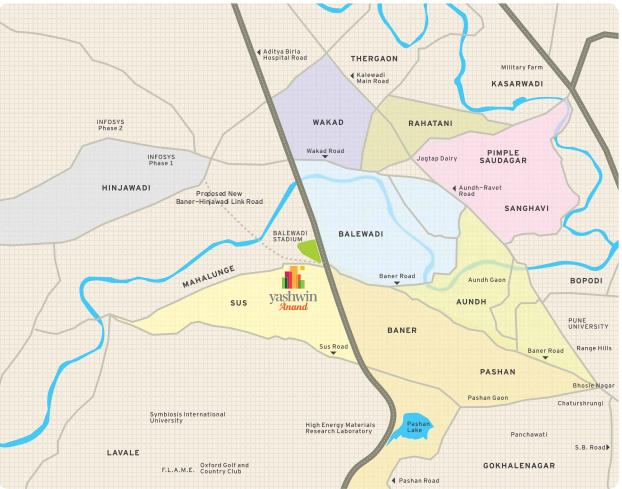 Yashwin Anand Location Map Image