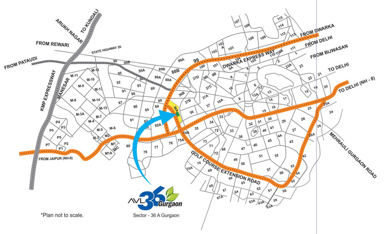 AVL 36 Location Map Image