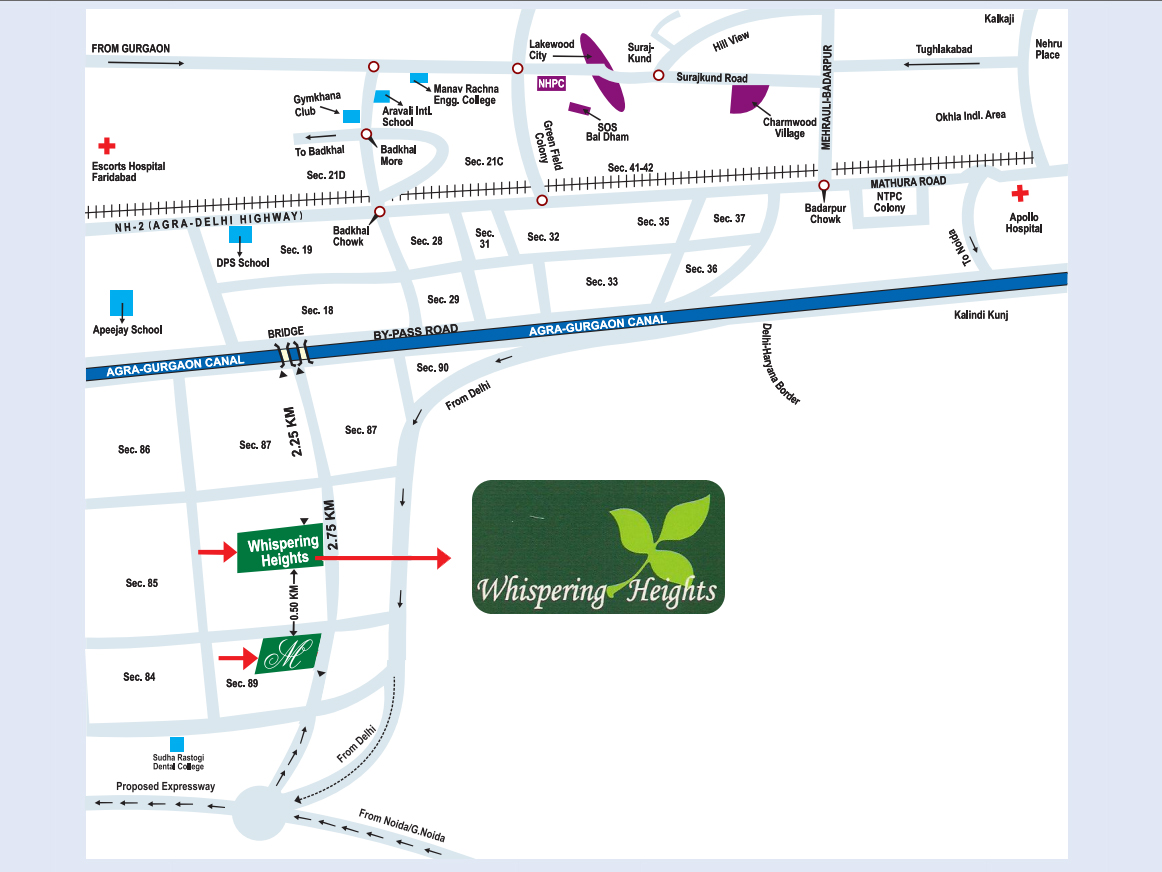 Kst Whispering Heights Location Map Image