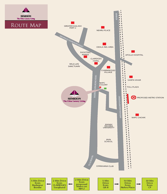 Meenal Semeion Location Map Image