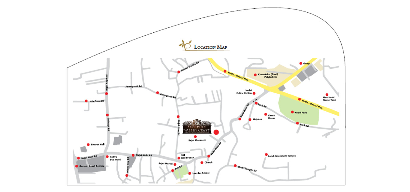 Prestige Valley Crest Location Map Image