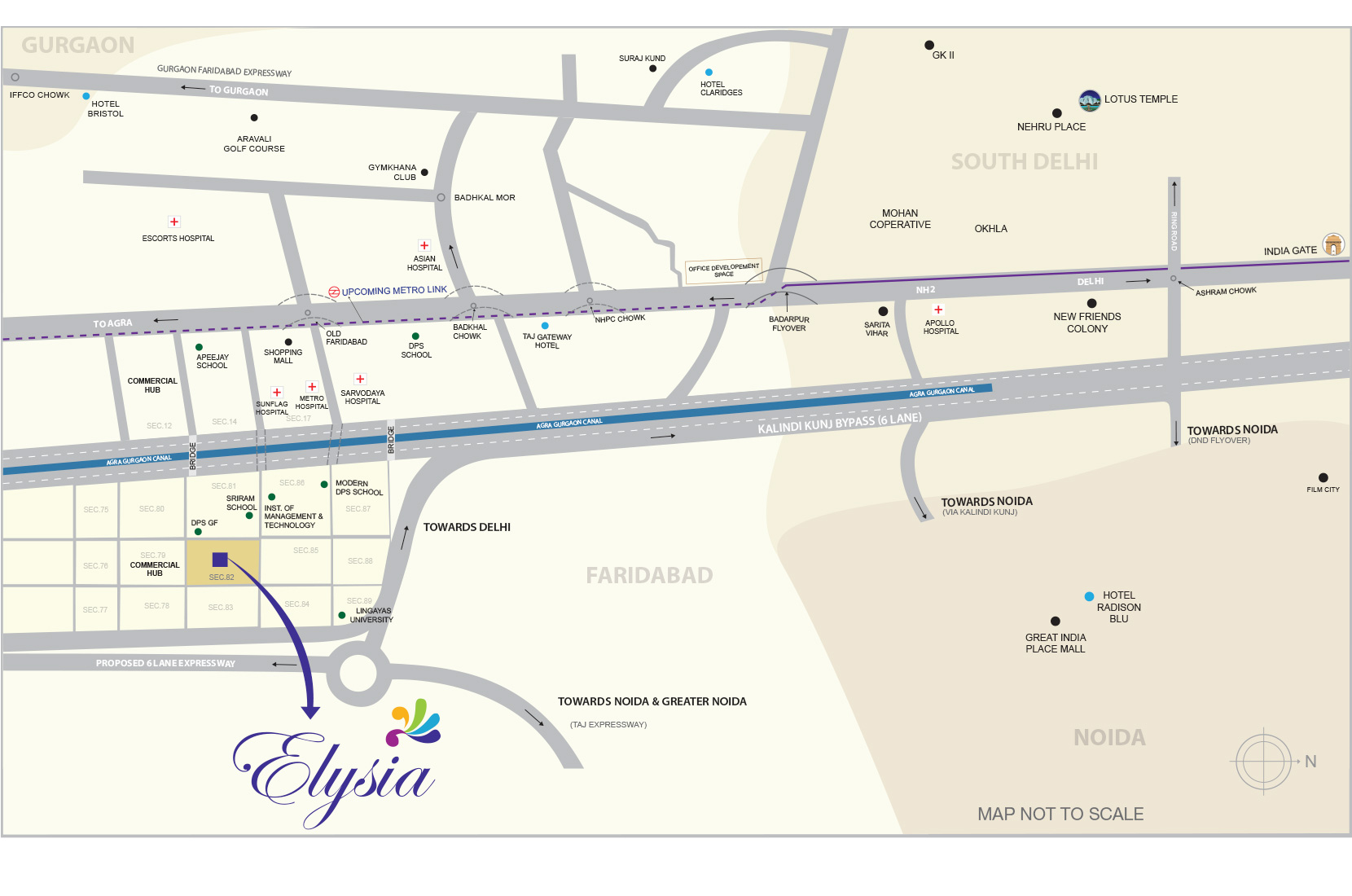 SPR Elysia Location Map Image