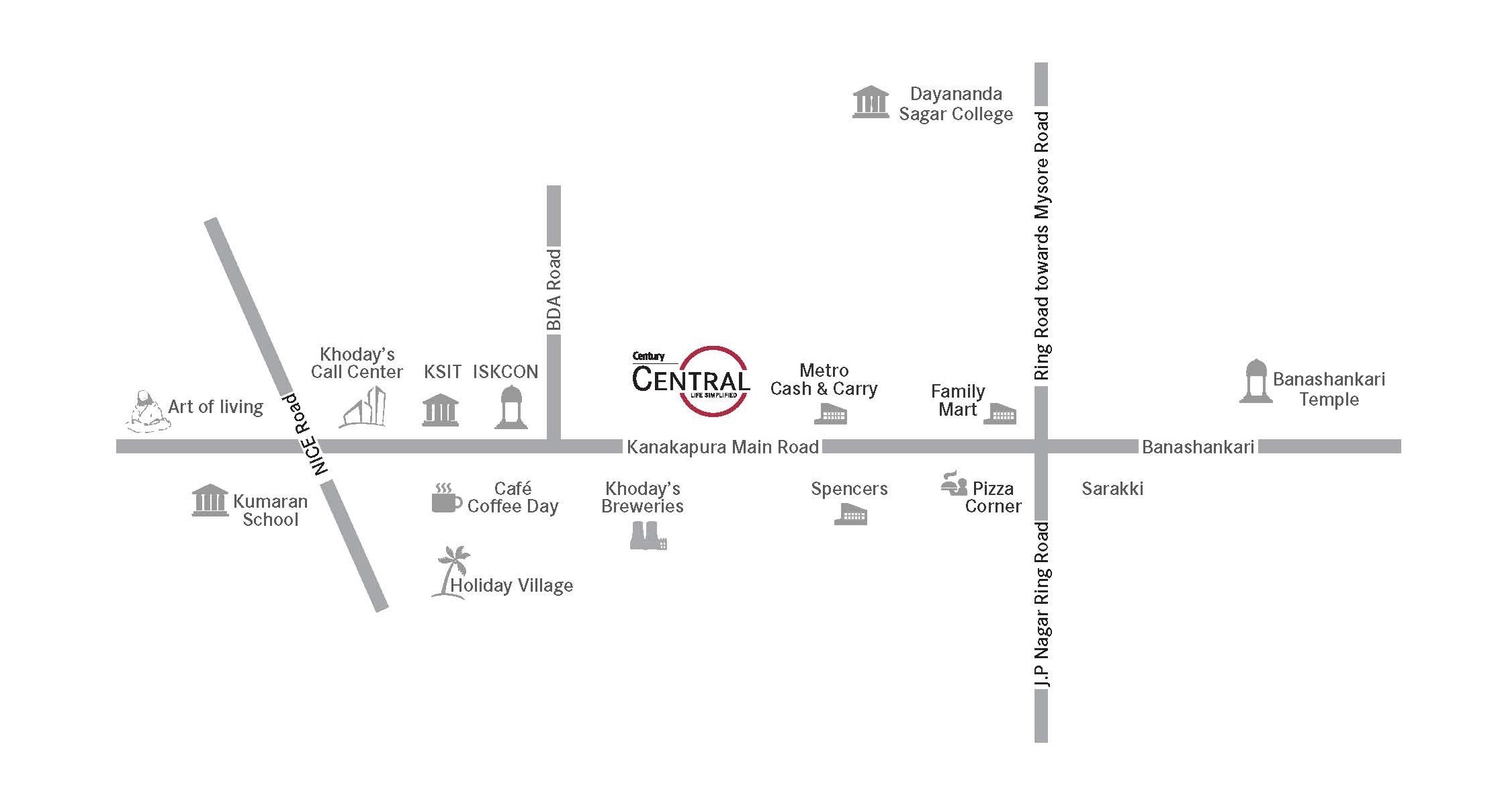  Central Location Map Image