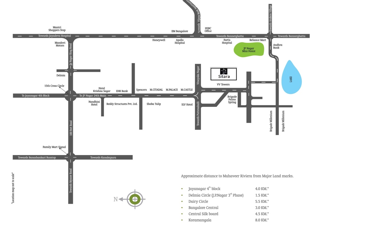 Mahaveer Sitara Location Map Image