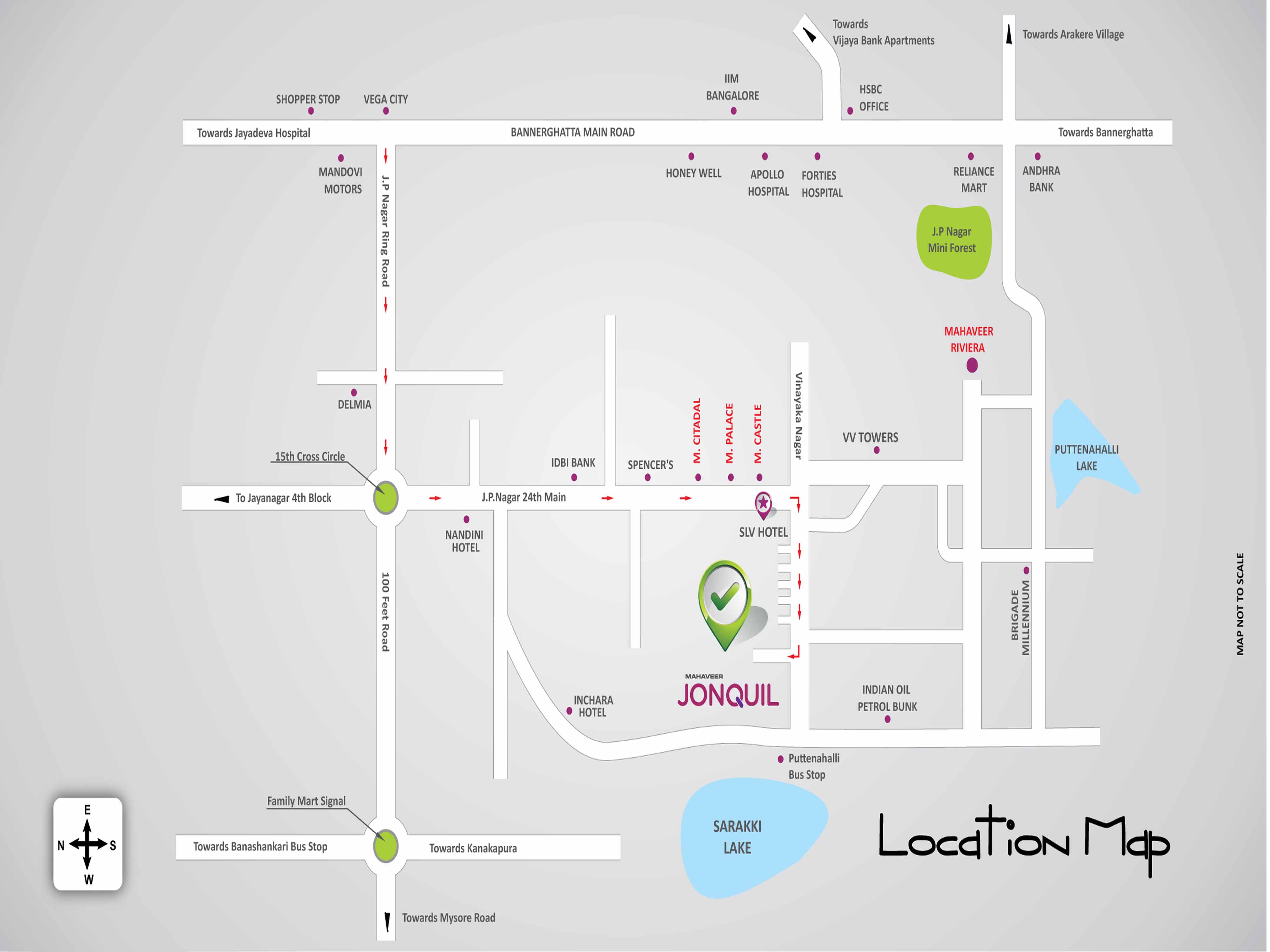 Mahaveer Jonquil Location Map Image