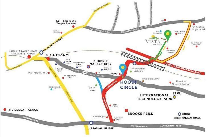  Vista Location Map Image