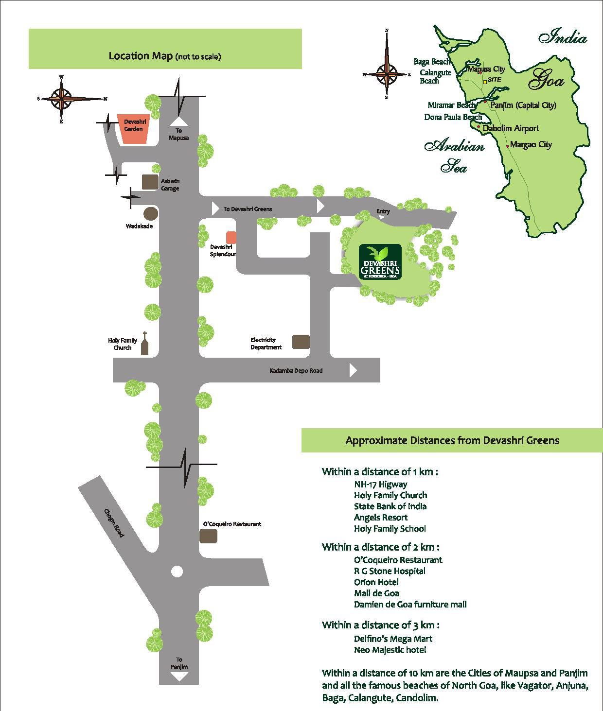 Devashri Greens Location Map Image