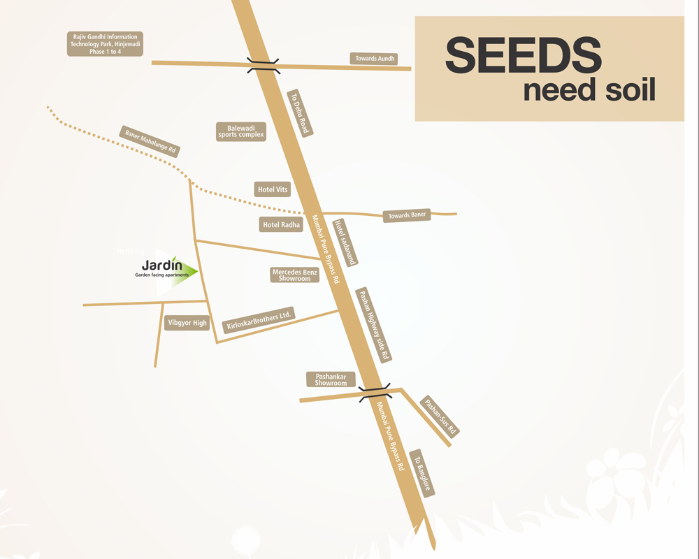 Sanskruti Jardin Location Map Image