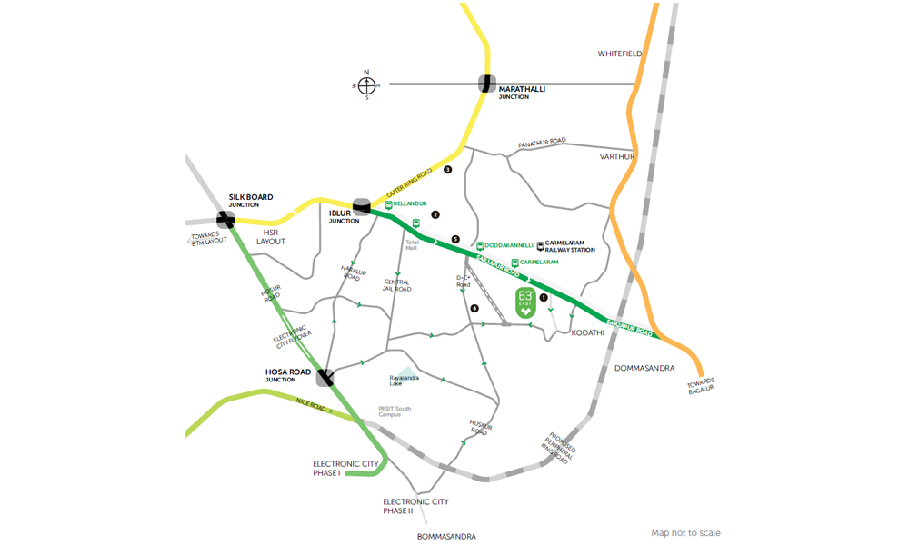 Assetz 63 Degree East Location Map Image