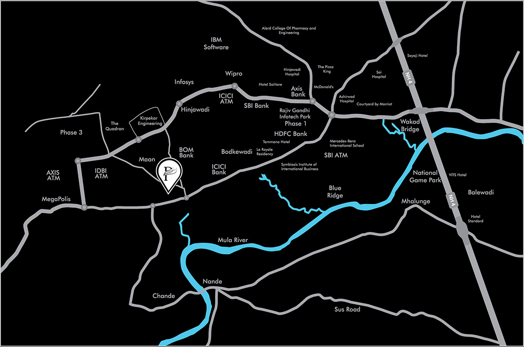 Platinum Park Location Map Image