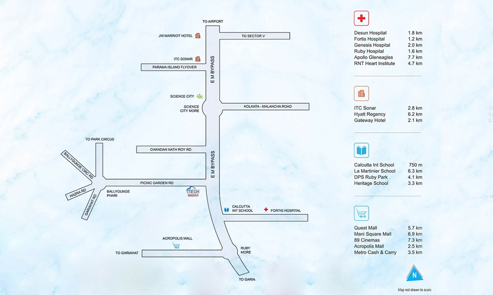 Megh Mani Location Map Image