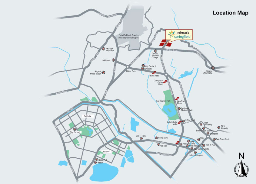 Unimark Springfield Location Map Image