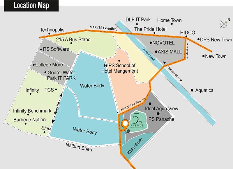 Merlin Inspire Location Map Image