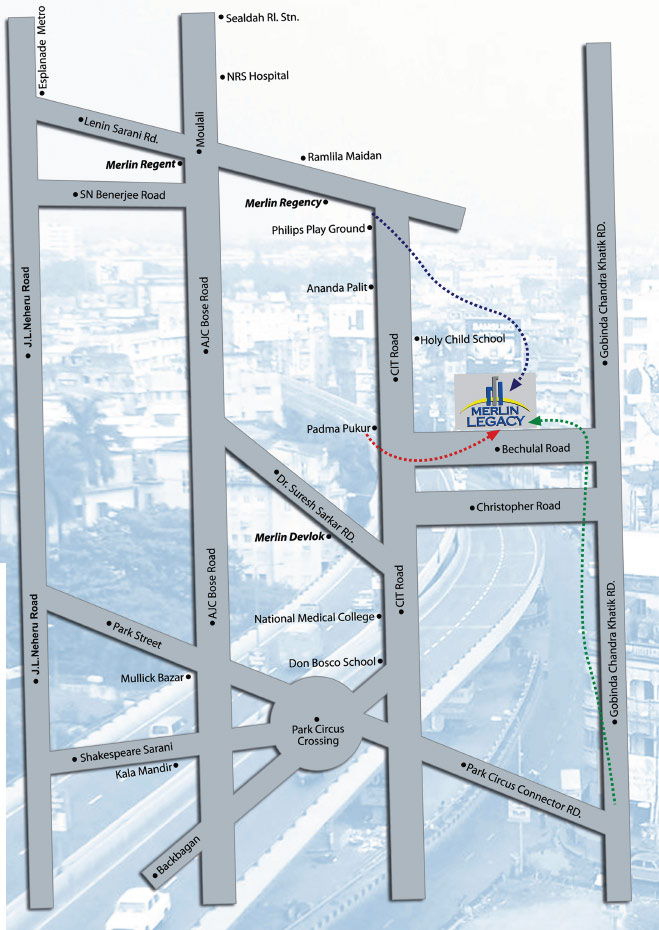 Merlin Legacy Location Map Image