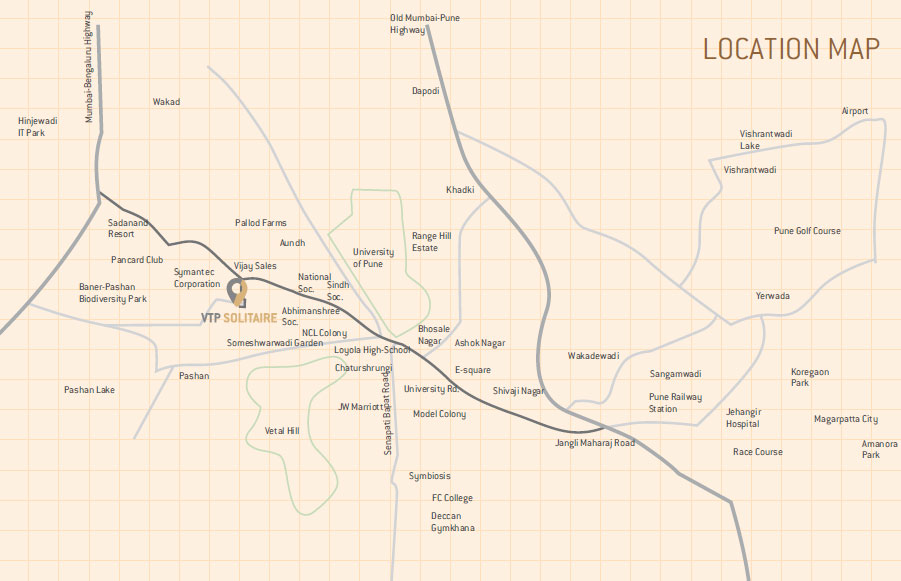 VTP Solitaire Location Map Image