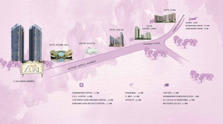 Sheth Zuri Location Map Image